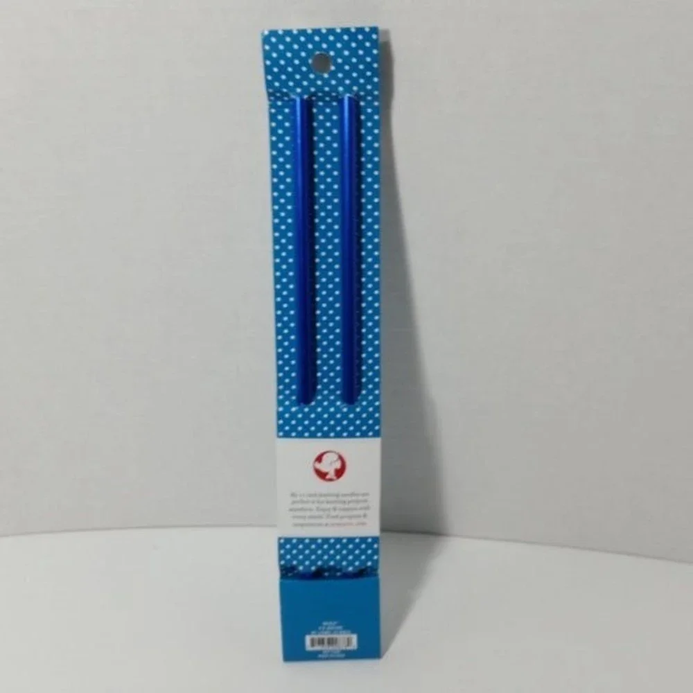 Aluminum Knitting Needles Single Point US 10.5 10